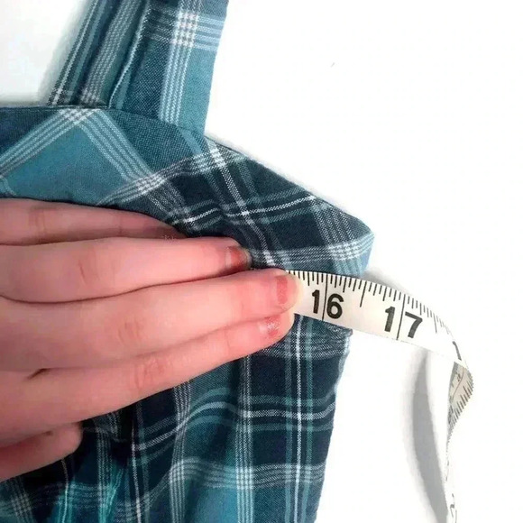 y2k Vintage GAP Plaid Square Neck Mini Dress Grunge Punk Women's Size 4 - Picture 10 of 10